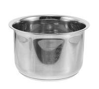 Zerodeko Stainless Steel Inner Pot Rice Cooker Replacement Parts Non-Stick 1.8L - Inner Bowl with Thickened Base for Universal Electric Cooker Dishwasher Safe