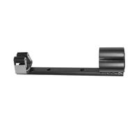 Zerodeko Stainless Steel Mobility Scooter Crutch Bracket with Cane Support, Metal Walking Stick Organizer for Wheelchairs and Walkers, Stable Service Life Cane Holder for Elderly Use