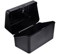 Zerodeko Sticky Memo Note Dispenser with Wear Resistant Pp Material, Black Desktop Memo Pad Holder for Office and Home Desk Organizing Small Items