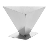 Zerodeko Sticky Rice Zongzi Mold Creative Metal Food Mold Stainless Steel Easy to Shape Lasting Use for People Who Love Chinese Zongzi in Kitchen for Making Rice Puddings