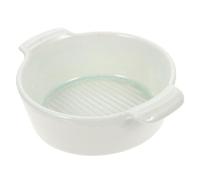Zerodeko Stunning Ceramic Double Handle Dish for Baking Cheese Heat Resistant Dishwasher Safe