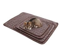 Zerodeko Summer Cooling Pet Mat Lightweight to 7.5kg with Breathable Ice Silk and Cotton Material Cozy Bed for Chair and Bed Use, Easy Storage Cooling Mat for Pets for Dogs and Cats