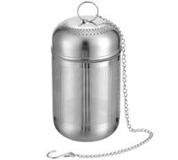 Zerodeko Tea Ball Filter Stainless Steel Mesh Spice Cage with Good Filtering Effect for Stewing Meat Soups and Herbal Infusions 3.74X1.97X1.97In
