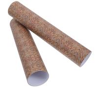Zerodeko Telescoping Poster Carrier Tube with Cap, Extendable Calligraphy Scroll Storage Box for Paintings and Drawings, Rustic Floral Design 35-62Cm Length, 6Cm Diameter, Travel and