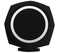 Zerodeko Thickened Microphone Cover Sponge Sound-absorbing Protector for Live Streaming and Recording Breathable Soft Sponge Material Compatible with Desktop Tripod and Floor Stand