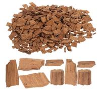 Zerodeko Toasted French Oak Chips for Wine Brewing with Natural Aroma Extraction and Versatile Toast Levels, 100g Bag, for Home Winemaking to Enhance Wine Complexity and Flavour