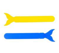 Zerodeko Tongue Depressors Multi-purpose Pediatric Sticks 1 Pair for Whale Tail and Tongue Muscle Training for Speech Therapy Suitable and Adults Adults