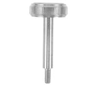 Zerodeko Trumpet Valve Caps Metal Replacement Set Finger Buttons and Link Rods for Brass Instruments Suitable for High, Medium, and Low Trumpets Musical Instrument Repair