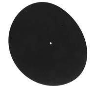 Zerodeko Turntable Mat Felt Slipmat for Vinyl Record Player, Anti-Static Black Protective Pad for Turntables, Vinyl Record Protective Mat for Stable Sound Playback