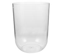 Zerodeko Turtle Aquarium Tank, Creative Aquarium, 8l Cylindrical round Pet Fish Bowl, Space-saving Desktop Tank for Home, Turtle and Aquatic Species