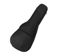 Zerodeko Ukulele Bag Waterproof Padded Carry Case for Acoustic Ukulele 21 Inch Black Canvas with Side Straps and Labour Saving Design and Similar Sized Instruments for Training