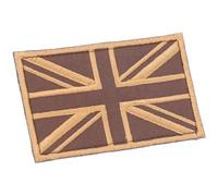Zerodeko Union Jack Patch 3.1X1.9 Inch Embroidered Hook and Loop Badge for Jackets Hats Washable Sturdy Design for Clothing Personalisation