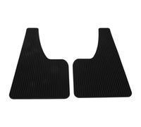 Zerodeko Universal Car Mud Flap Pair with Black Edge - Front Wheel Plastic Mudguard for Suv, Truck, Pickup - Vehicle Splash Guard for Off-Road and All-Weather Protection