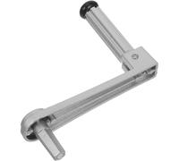 Zerodeko Universal Clothes Drying Rack Hand Crank Handle with Metal Aluminium Alloy Construction, Convenient Operation for Laundromats and Homes, Replacement Part for Pull Out Clothes