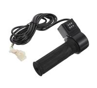 Zerodeko Universal Electric Bike Throttle Twist Grip with Forward and Reverse Control, 2.5m Wire Handlebar Thumb Speed Accelerator for Motorized Tricycles and Scooters