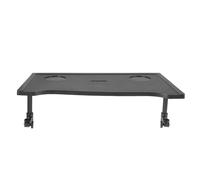 Zerodeko Universal Folding Wheelchair Table Tray with Cup Holder Portable Plastic Surface Suitable for Outdoor Dining and Adult Users