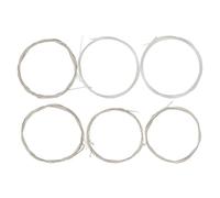 Zerodeko Universal Oud Strings Set, 6 Nylon Core Strings with Silver-plated Copper Alloy Winding, Replacement Accessories for Oud Instruments, Suitable for Folk and World Music