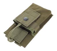 Zerodeko Universal Radio Pouch Holder for Two-Way Radios with Quick Access and Strong 600D Fabric, Lightweight Outdoor Carrier Bag for Hiking and Security Office Workers