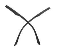 Zerodeko Universal Replacement Temple Arms with Resistance to Daily Wear in Black Tr90 Material for Eyeglasses for Compatible for Eyewear Repair and Home Use