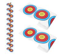Zerodeko Vertical Archery Target Paper Coated Paper Material 30pcs with Universal Compatibility Rollable Design for Recurve Bows and Traditional Archery for Outdoor Lawns