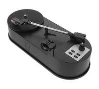 Zerodeko Vintage Vinyl Record Player System with USB Turntable for Mp3 Conversion, Abs Material, Consumes ≤400mw Power, for Home Decorations and Parties