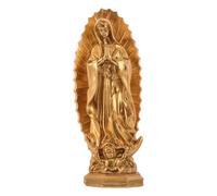 Zerodeko Virgin Mary Statue Catholic Figurine Our Lady of Grace Sculpture Mary Sculpture for Home Decor Living Room Office Church Prayer Corner 7.68 X 3.15 X 2.52 in