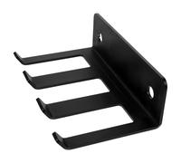 Zerodeko Wall Mounted Barbell Holder Rack for Squat Rack - Single Vertical Barbell Storage Hook Jump Rope and Weight Belt Organizer for Home Gym Fitness Equipment