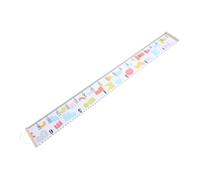 Zerodeko Wall Mounted Height Chart for Boy Girl Wooden Measuring Ruler and Growth Tracker Charming Nursery Decor High Precision Markings for Boys and Girls