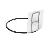 Zerodeko Wall Mounted Preventing Food Mess in House with Nail-free Stickers Pet Bowl Holder Plastic and Iron Feeding Shelf Convenient Food Bowl Mount for Cats and Pets