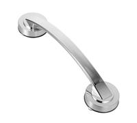 Zerodeko Wall Mounted Toilet Safety Bar and Bathroom Support Hand Rail for Seniors, Abs Material, Colorfast Silver Finish, Suitable for Bathtub and Corridor Use, Providing Stability