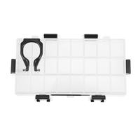 Zerodeko Watercolor Paint Box 24-grid Abs Palette Tray and Amateurs, Multi-functional Pigment Holder Keeps Desk Clean and Organised, Practical Mixing Tray for Watercolour Artists