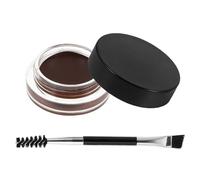Zerodeko Waterproof Brow Setting Gel Eyebrow Wax Gel Dark Brown with Eyebrow Brush Universal Shade for Natural Look Suitable for Occasion