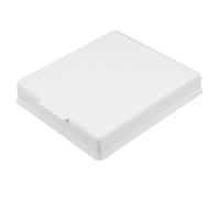 Zerodeko Waterproof Switch Box Adhesive Plastic Ultra-thin White Cover for Hotel Doorbell Switch Weatherproof Wall-mounted Protection