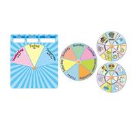 Zerodeko Weather Wheel Chart, Education and Learning Activities for Kids | Interactive Weather Chart, 14 Weather Types, Preschool Learning Toys for Daily Activities, Classroom Decor, Easy Assembly