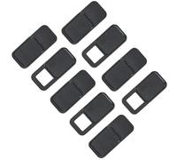 Zerodeko Webcam Cover Slider with Heat Resistance and Privacy Protection Metal Oval Shaped 9pcs Camera Privacy Shutter for Laptop and Tablet