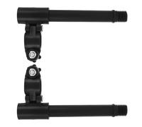 Zerodeko Wheelchair Tray Attachment Bracket with Anti-Slip Stable Support 1 Pair Plastic Table Fixing Rack Fastener Clamp for Wheelchair Dining Tray Board Use in Meal and Work