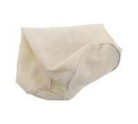 Zerodeko White Bolster Pillow Case Made of Cotton and Linen with Versatile Functionality, Easy to Clean, Cylinder Shaped for Travel and Bed Use, Minimalist round Neck Pillow Cover