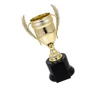 Zerodeko Winner Trophy for Golden Pvc Material, Delicate Design and Bright Colour, as Game Reward Or Talent Show Prize, Representation of Honour and Reward Supplies