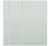 Zerodeko Wire Coating 100pcs for Rods Iron Flower Green Crafts DIY and Sturdy with Glue Convenient Material Weddings Florist Crafting