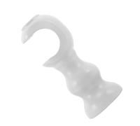 Zerodeko Wood Curtain Rod Bracket for Wall Mount Installation, Enhanced Durability and Secure Fixing, White Wooden Rod Holder Suitable for Bedroom and Home Remodel, Minimalist Nordic Style