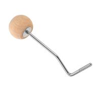Zerodeko Wooden Bass Drum Beater Head Handle Percussion Instrument Accessory for Practice Performance Lightweight Portable Drumstick Replacement Part Suitable for All Skill Levels