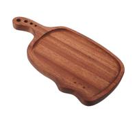 Zerodeko Wooden Cat Shape Serving Tray for Cookies and Home Decor Brown | Easy to Clean, Versatile Display Piece, Elegant Sophisticated Style, Rectangle Form for Showcasing Treats