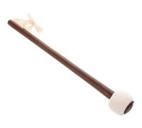 Zerodeko Wooden Gong Mallet Walnut Wood Handle 25cm Large Lightweight Mallet for Percussion Instruments Drumsticks Reusable Music Accessory