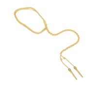 Zerodeko Yellow Tassel Braided Aiguillette Shoulder Cord, Traditional Retro Shoulder Chain Jewelry for Uniforms, Stage Performance and Graduation Accessories