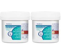 Zeroderma Zeroderm Ointment, Rich 3-in-1 Emollient, Soap Substitute & Bath Additive, for Dry Skin Conditions Such as Eczema, Ichthyosis & Other Dry Skin Conditions. 125g (Pack of 2)