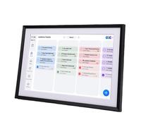 Zerodis 10.1 Inch Smart Digital Photo Frame, 10.1 Inch WiFi Touchscreen Display with Cloud Storage, Multi Task Management and HD Photo Viewing (110-240)