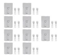 Zerodis 10 PCS Battery Power Connector, Wire Harness Plug Connector Kit with Disconnect Battery Terminal for Solar Panel Caravan Four Wheel Drive Fridge Plug