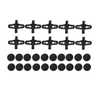 Zerodis 10 Pcs Fish Tank Divider Sheet Holder, Durable Sucker Heavy Duty Strong Clips Wear Resistant Separator Aquarium Isolation Plate Suction Cup for Aquariums