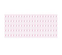 Zerodis 100pcs Paper Clips, Pink Bone Shape Cute Metal Electroplating Anti Rust, with Bright Surface, for File Classification Office School Scrapbooking