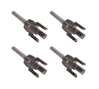 Zerodis 10pcs Pipe Threading Tool, Alloy Steel Efficient Seamless Leak Proof Connections 1/2 Inch PVC Pipe Threader with Shanks for Pipeline Maintenance